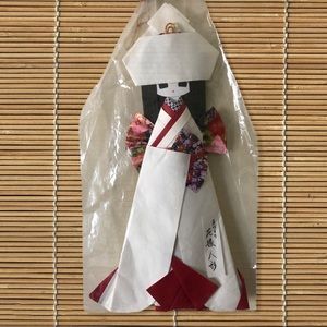 Japanese Origami Geisha Doll